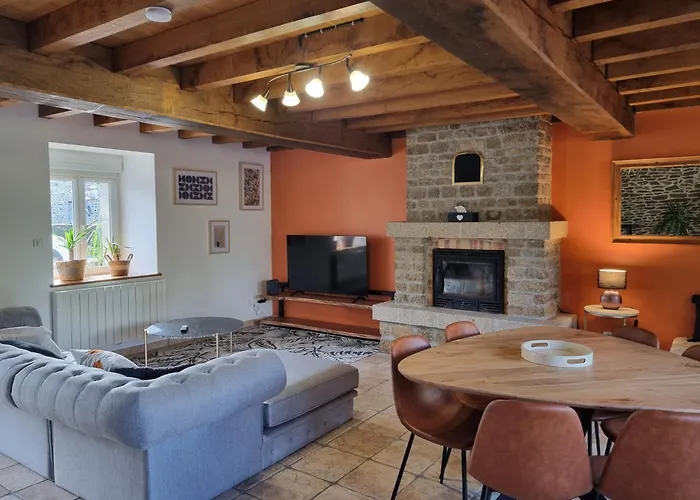 Semesterbostad Au Mont De La Rive #jaccuzi Et Mont-saint-michel #