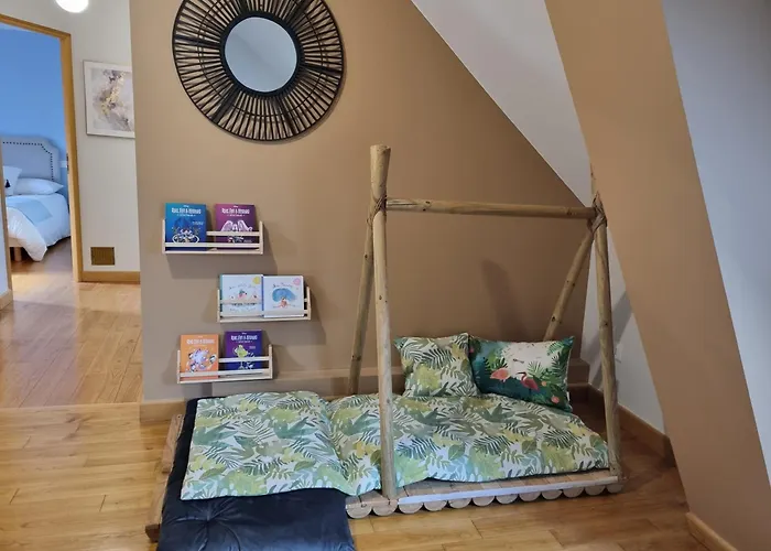 Au Mont De La Rive #jaccuzi Et Mont-saint-michel # Semesterbostad *